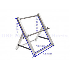 LC4050S 不鏽鋼摺疊型放線器 不鏽鋼放線架不打滑 可折叠 使用攜帶方便 放線神器 施工車 水電工程 監控工程 通信工程均可使用 不銹鋼放線車